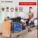 PH Fitness Opvouwbare Roeimachine van Hout: Row Machine, Ophalen of Verzenden, Nieuw, Benen, Overige typen