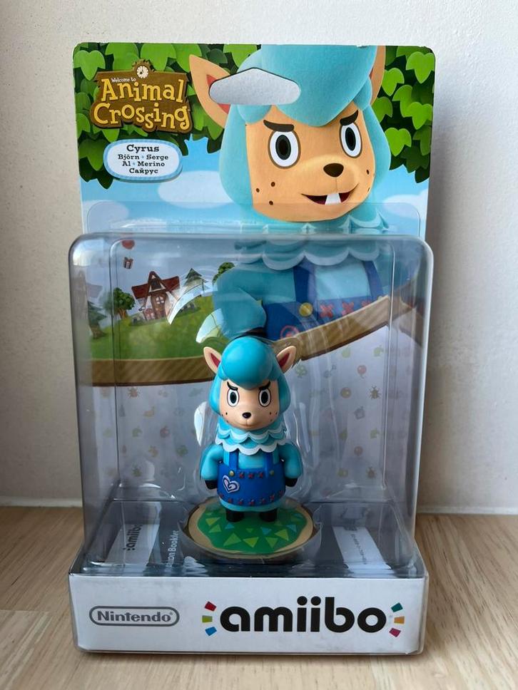Amiibo Cyrus (Animal Crossing), Games en Spelcomputers, Games | Nintendo Switch, Zo goed als nieuw, Ophalen of Verzenden