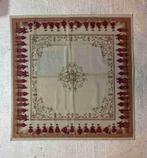 Tafelkleed België F. de Villeneuve Markies Markiezin 140/140, Ophalen of Verzenden, Vierkant, Binnen