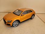 Audi Q8: Norev 1:18 Orange metallic, Ophalen of Verzenden, Zo goed als nieuw, Norev