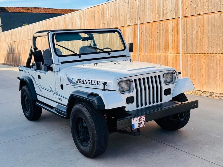 JEEP WRANGLER TOP CONDITIE 4,2, Auto's, Jeep, Bedrijf, Te koop, Wrangler, Benzine, Cabriolet, Ophalen