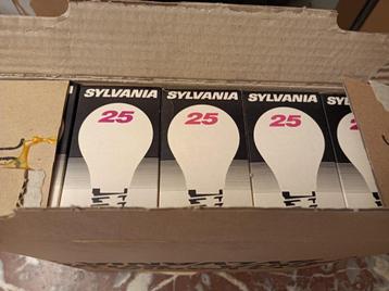Doos Sylvania 25 gloeilampen 25 W (pearl/mat)  E27 beschikbaar voor biedingen