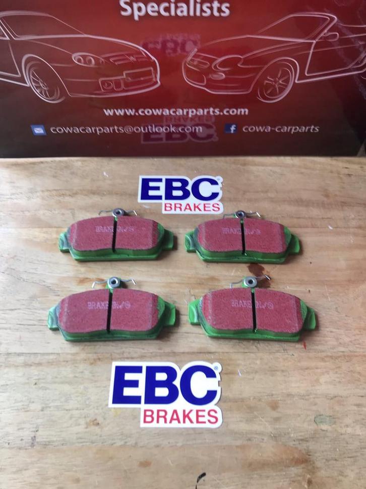 mg f mgf mg tf mgtf EBC GREENSTUFF remblokken standaard voor, Auto-onderdelen, Remmen en Aandrijving, Nieuw, Ophalen of Verzenden
