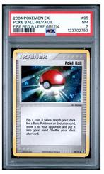 Pokemon POKE BALL Reverse EX FIRE RED & LEAF GREEN PSA 7, Hobby en Vrije tijd, Verzenden, Nieuw, Losse kaart, Foil