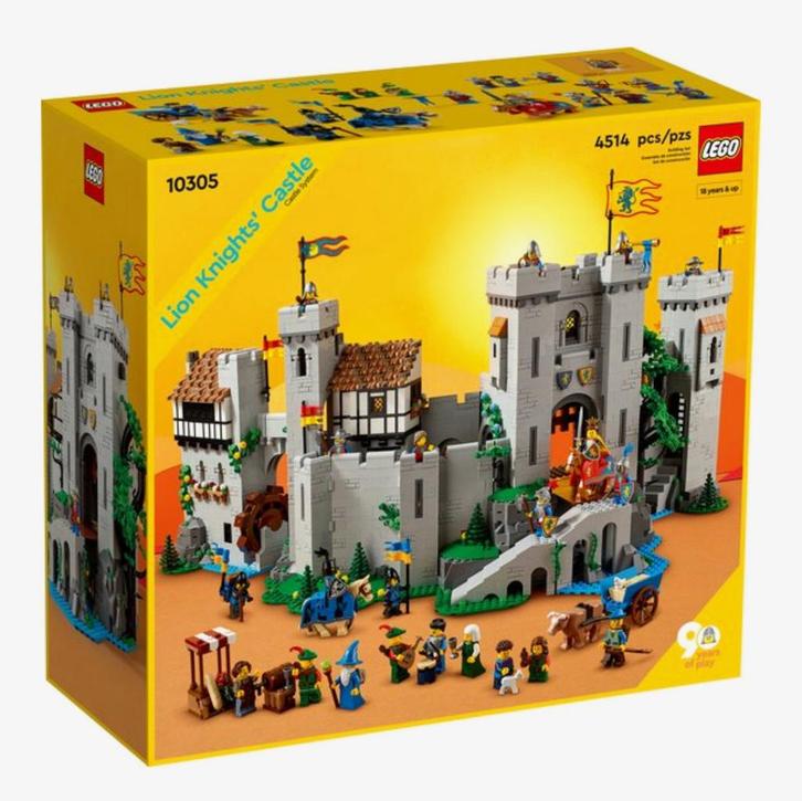 LEGO 10305 Lion Knights’ castle + GWP 40775, Kinderen en Baby's, Speelgoed | Duplo en Lego, Nieuw, Lego, Complete set, Ophalen of Verzenden