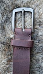 Bruine handgemaakte broeksriem van kwalitatief leer, Vêtements | Femmes, Ceintures, Neuf, Cuir véritable, Enlèvement ou Envoi