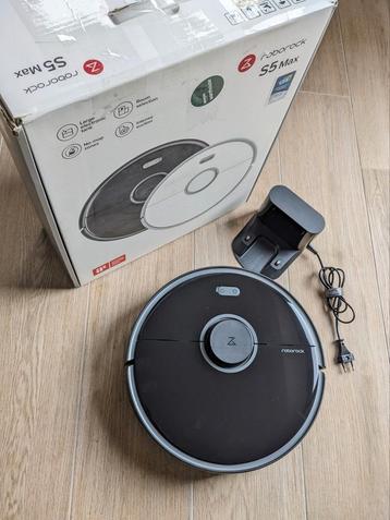 Roborock S5 Max Robotstofzuiger zwart