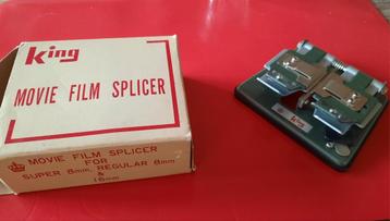 Film splicer super 8 mm, regular 8 mm en 16 mm
