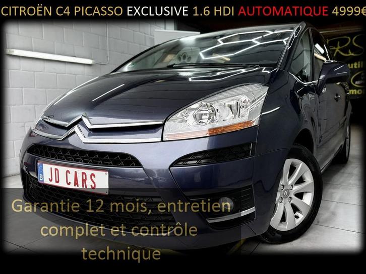 CITROËN C4 PICASSO AUTOMATIQUE 1.6 HDI GARANTIE 1 AN CTOK‼️, Auto's, Citroën, Bedrijf, Te koop, C4, ABS, Achteruitrijcamera, Airbags
