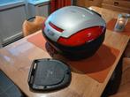 topkoffer GIVI groot model grijze kleur, Ophalen of Verzenden, Zo goed als nieuw