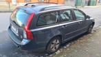 Volvo V50 1.6D DRIVe, 2010, Euro5, Summum, cuir, 213.600 kms, Auto's, Voorwielaandrijving, Euro 5, Blauw, Leder