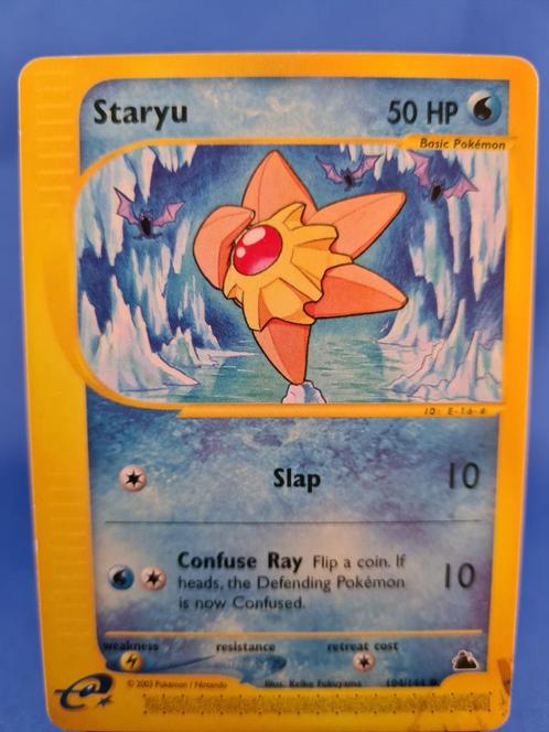 Staryu 104/144 - Skyridge, Hobby en Vrije tijd, Verzamelkaartspellen | Pokémon, Gebruikt, Verzenden