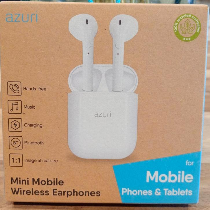 Écouteurs sans fil Bluetooth AZURI – Neufs, Télécoms, Téléphonie mobile | Écouteurs, Neuf, Bluetooth, Enlèvement ou Envoi