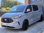 Ford Transit Custom Limited - 2025 NIEUW 0KM - DubCab 5Zits, Auto's, Stof, 170 kW, Bedrijf, USB