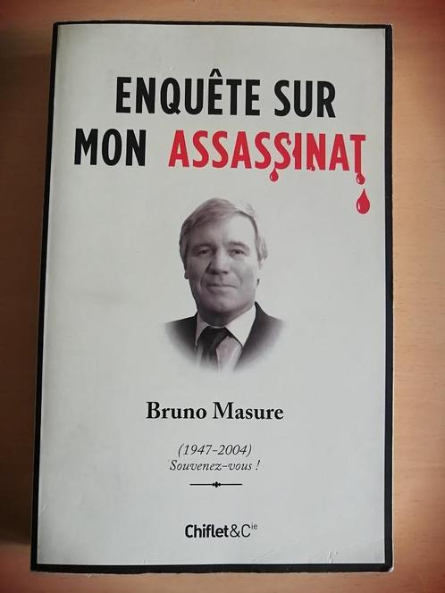 Enquête sur mon assassinat de Bruno Masure, Boeken, Detectives, Ophalen of Verzenden