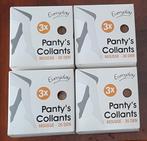 Lot 4 boîtes 3x panty's collants taille XXL brun - état neuf, Vêtements | Femmes, Chaussettes & Bas, Enlèvement, Neuf, Beige