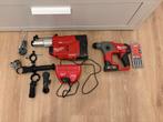 Milwaukee M12 4.0 Ah perforator + M12 universele stofzuiger, Doe-het-zelf en Bouw, Ophalen of Verzenden, Gebruikt