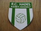 RC Hades Kiewit - Hasselt Voetbal Sticker, Ophalen of Verzenden, Nieuw, Sport