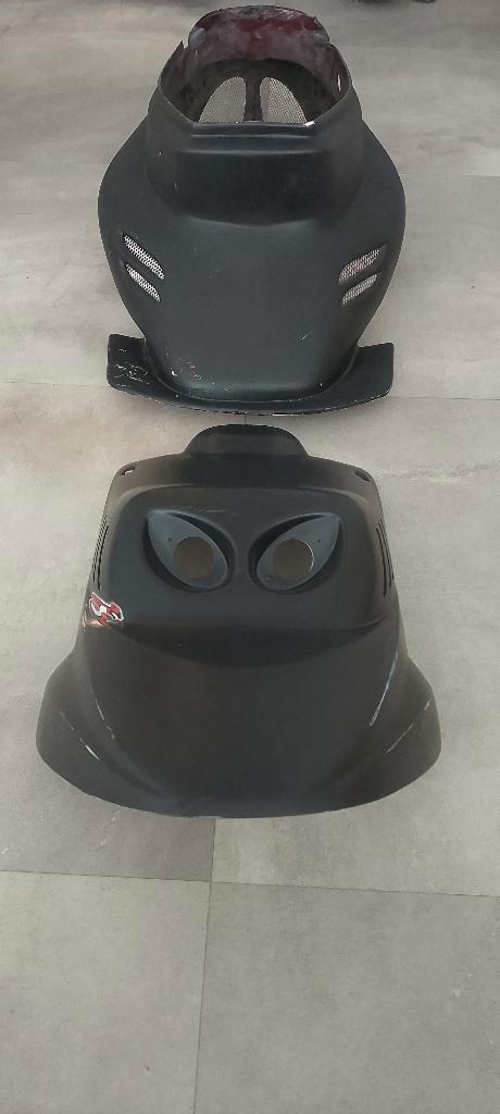 ENSEMBLE DE CAPOTS YAMAHA BCD - TRÈS RARE - PROJET UNIQUE, Vélos & Vélomoteurs, Pièces de cyclomoteur | Général, Utilisé, Capot