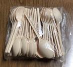 Kleine plastic lepeltjes (koffielepel)  per 50, Ophalen of Verzenden