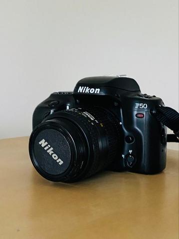 Nikon F50 analoge spiegelreflexcamera  beschikbaar voor biedingen