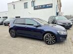 Volkswagen Golf 1.6 TDi CUP DSG - EURO 6 * 1 JAAR GARANTIE *, Auto's, Stof, Gebruikt, 4 cilinders, Blauw