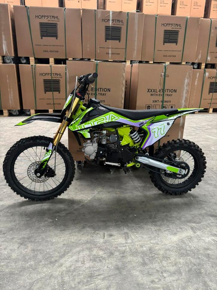 ‼️NIEUW‼️Crossmotor 125cc 4 Takt 4 Versnellingen 90km/u 2025, Fietsen en Brommers, Minibikes, Midibikes en Pitbikes, Nieuw, Pitbike