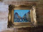 Klein schilderij hoogbrug Mechelen door De smedt, Ophalen