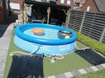 zwembad INTEX met verwarming en trap+pomp, Tuin en Terras, Ophalen, Zo goed als nieuw
