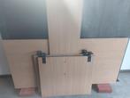 Bruin bureau, Huis en Inrichting, Bureaus, Ophalen, Zo goed als nieuw, Bureau