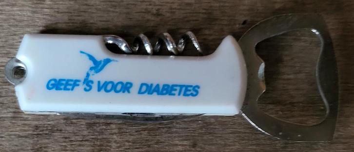 Diabetes multitool, Verzamelen, Sleutelhangers, Zo goed als nieuw, Ophalen of Verzenden