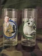 Drinkglazen striphelden Kuifje Obelix Jerom, Verzamelen, Glas en Drinkglazen, Ophalen of Verzenden, Zo goed als nieuw