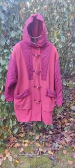 Vintage wijnrode oversized  mantel XXL, Kleding | Dames, Maat 46/48 (XL) of groter, Ophalen of Verzenden, Gedragen, Robin