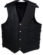 Nieuw bikervest van echt leer, Motoren, Kleding | Motorkleding, Ophalen of Verzenden, Nieuw met kaartje, Jas | leer