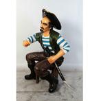 Piraat 150 cm - piratenbeeld op kruk, Ophalen, Nieuw