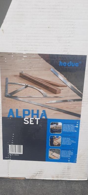 Hedue Alpha aftekenapparatenset set  NIEUW !  beschikbaar voor biedingen