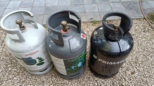 half volle, bijna lege en lege gasflessen antargaz/primagaz, Caravans en Kamperen, Kampeeraccessoires, Gebruikt, Ophalen
