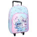 Lilo en Stitch Trolley Rugzak XL - Disney Angel, Neuf, Enlèvement ou Envoi, Transformable en Sac à dos, Moins de 35 cm