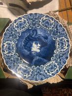 Delft blauw porseleinen bord, Ophalen