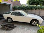 porsche 924 1979, Auto's, 4 zetels, Zwart, Leder en Stof, Wit
