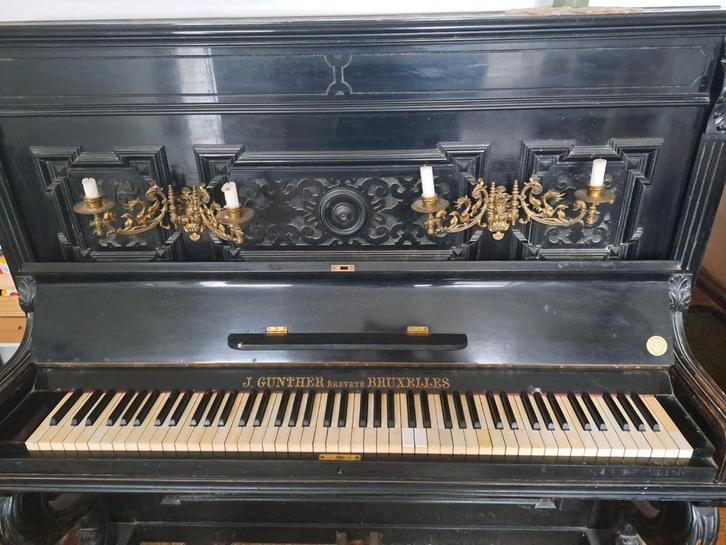 Gunther rechtopstaande piano, Muziek en Instrumenten, Piano's, Gebruikt, Piano, Ophalen