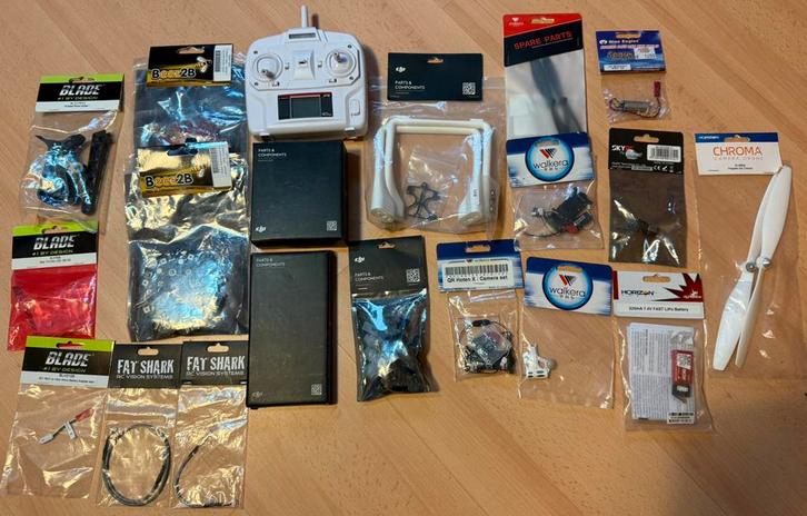 Drone onderdelen Dji walkera Blade  enz van alles wat, Audio, Tv en Foto, Drones, Nieuw, Drone met camera, Ophalen of Verzenden