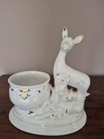 Vintage hert bloempot, Antiek en Kunst, Curiosa en Brocante, Ophalen