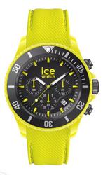 Ice Watch Chrono Large Neon Yellow, Bijoux, Sacs & Beauté, Comme neuf, Enlèvement ou Envoi