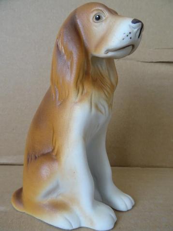 Curiosa beeldje hond Royal Dux porselein Cocker Spaniël 13cm beschikbaar voor biedingen