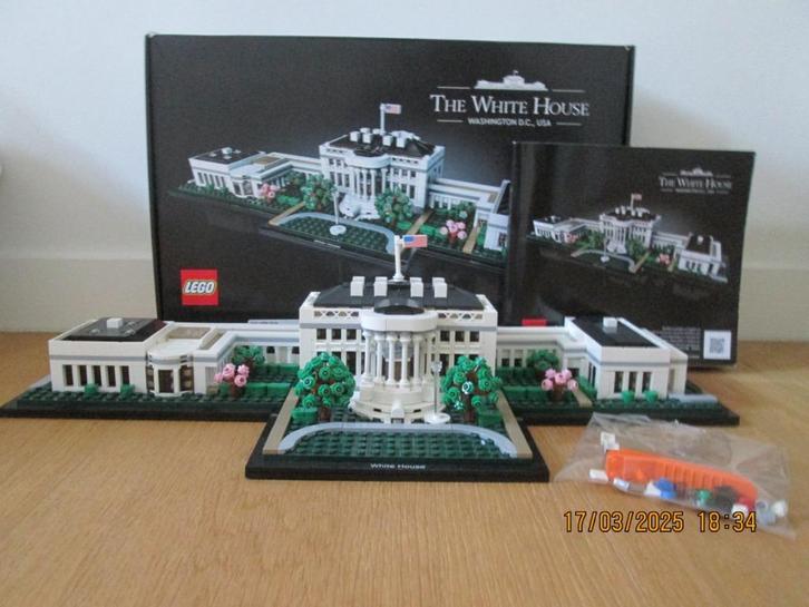 Lego set 21054 White House, Enfants & Bébés, Jouets | Duplo & Lego, Comme neuf, Lego, Ensemble complet, Enlèvement ou Envoi