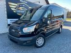 Ford Transit 2.0 tdci 2017 L2H2 131 pk euro 6b GEKEURD !, Auto's, Bestelwagens en Lichte vracht, 1995 cc, 131 kW, Zwart, 185 g/km
