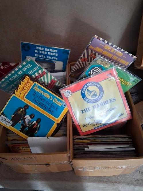 Lot 280 45T singles oldies, Cd's en Dvd's, Vinyl Singles, Gebruikt, Ophalen