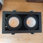 Nieuwe Dubbele inbouwspot + multifunctionele LED dimmer, Enlèvement ou Envoi, Comme neuf, LED