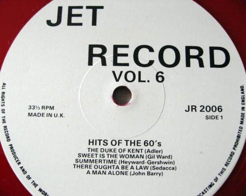 Jet Records Vol.6 - Hits Of The 60's - '' Popcorn Lp ", Cd's en Dvd's, Vinyl | R&B en Soul, Zo goed als nieuw, Soul of Nu Soul